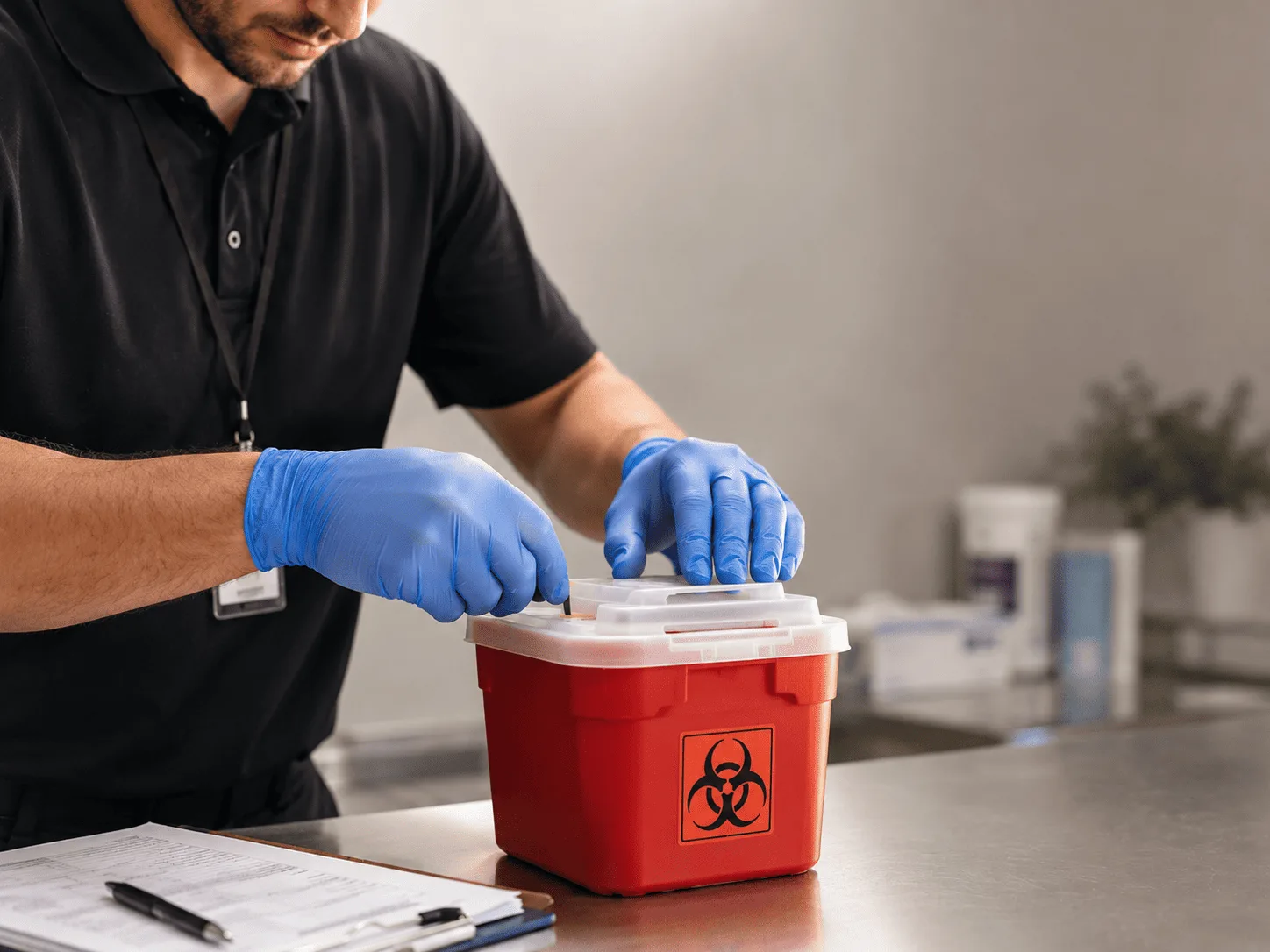 Why choose Sharps Waste Disposal in Zahl, ND